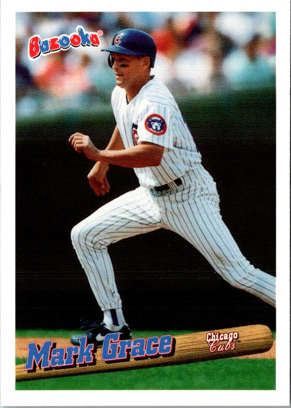 1996 Bazooka Mark Grace #48