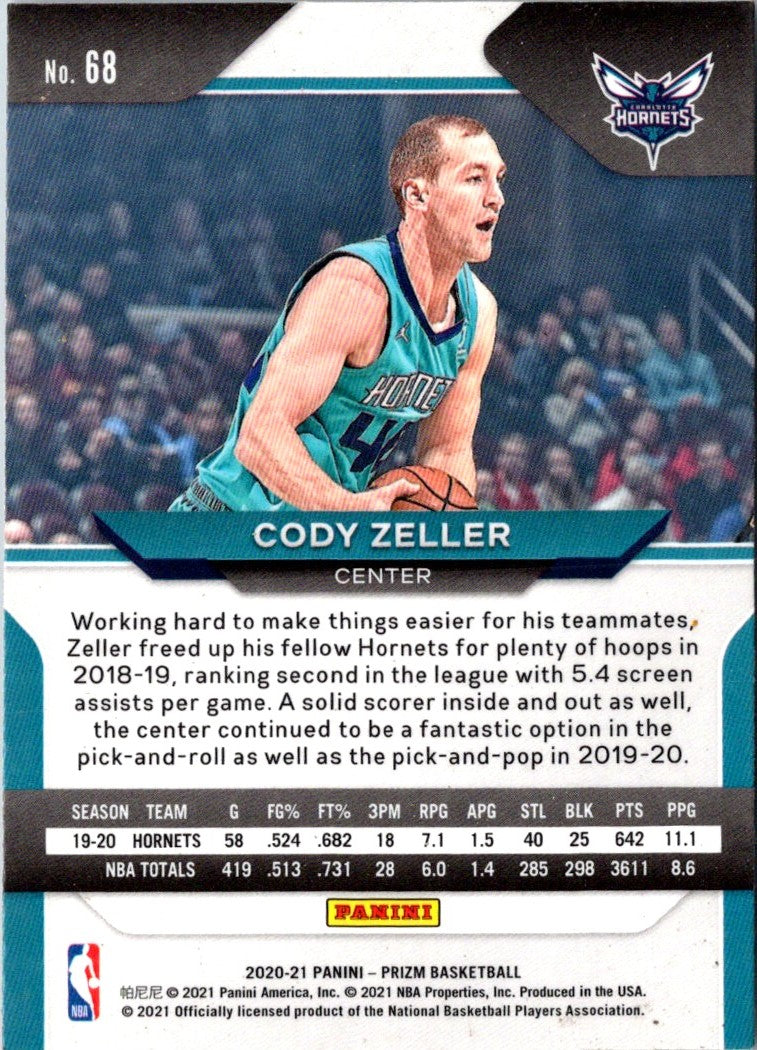 2020 Panini Prizm Cody Zeller