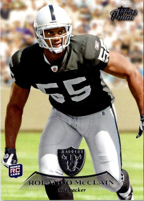 2010 Topps Prime Retail Rolando McClain #28 Rookie