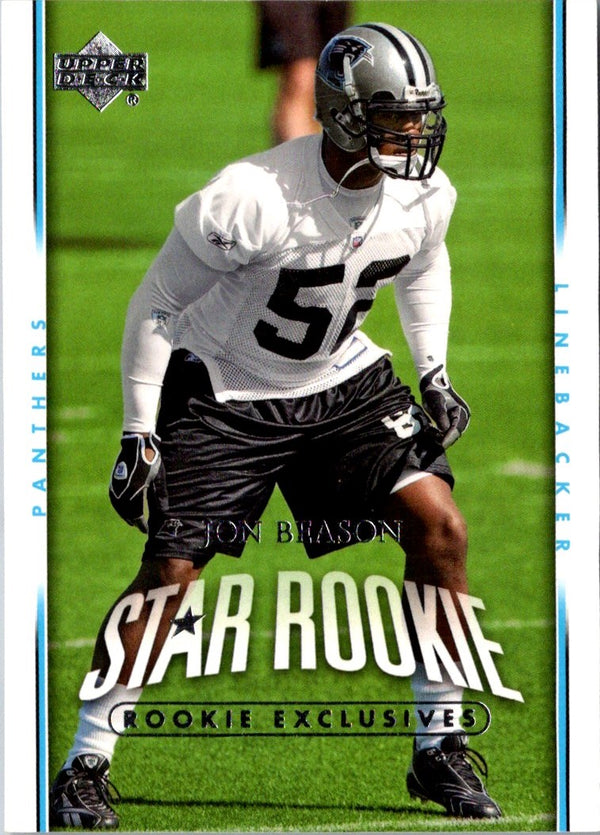 2007 Upper Deck Star Rookies Rookie Exclusives Edition Jon Beason #214