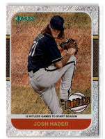2021 Donruss Highlights Josh Hader #HI10