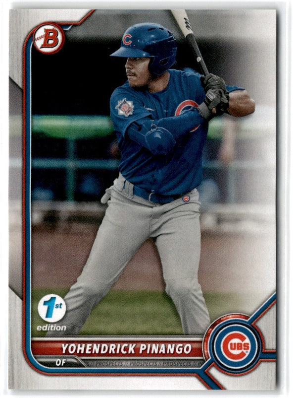 2022 Bowman 1st Edition Yohendrick Pinango #BPPF-95