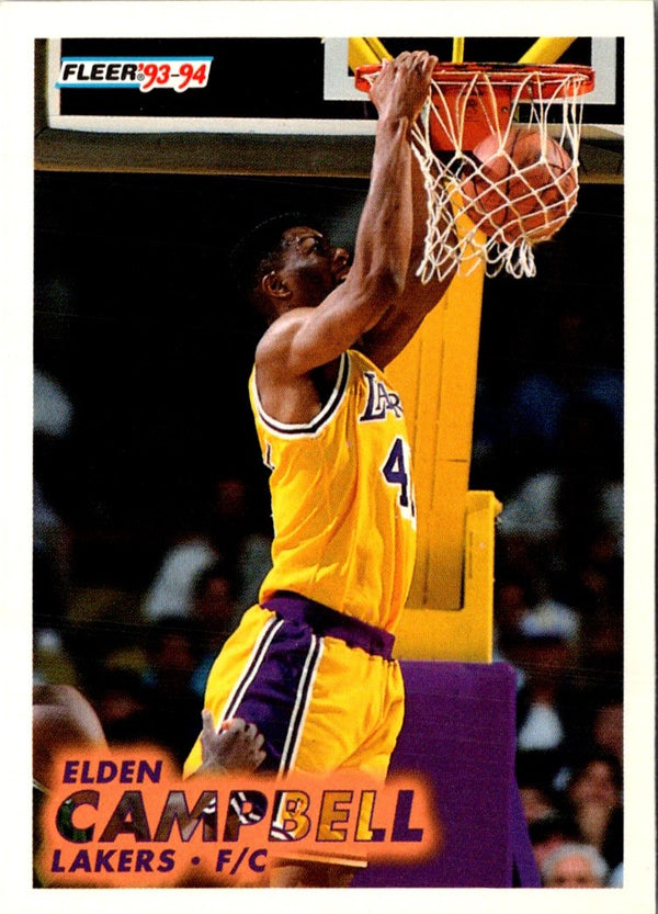 1993 Fleer Elden Campbell #98