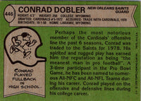 1978 Topps Conrad Dobler #446
