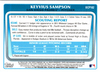 2011 Bowman Chrome Prospects Keyvius Sampson #BCP182
