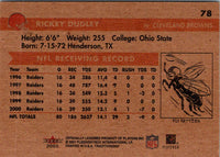 2001 Fleer Tradition Glossy Rickey Dudley #78