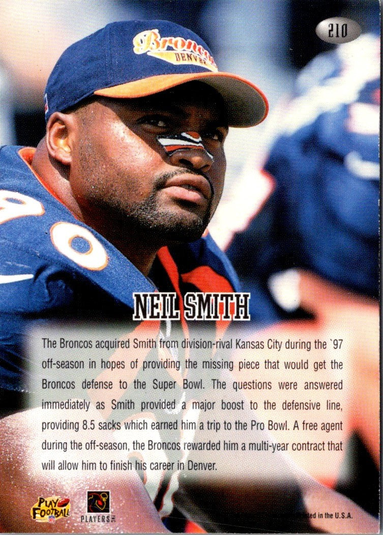 1998 Playoff Momentum Retail Neil Smith