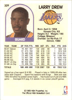 1989 Hoops Larry Drew #329