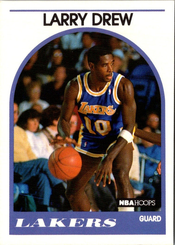 1989 Hoops Larry Drew #329