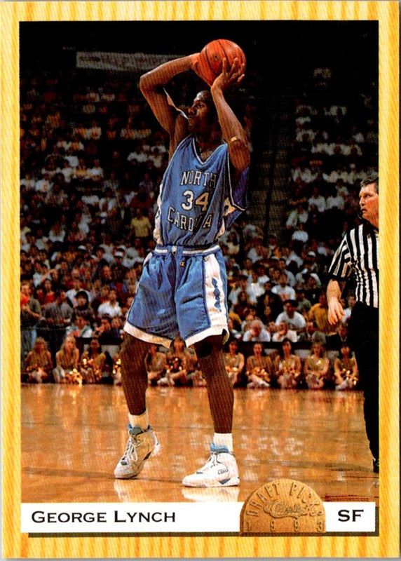1993 Classic Draft Picks Gold George Lynch #9