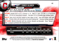 2017 Bowman Chrome Corey Kluber #41