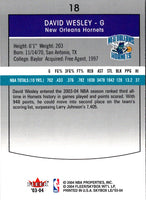 2003 SkyBox LE Retail David Wesley #18