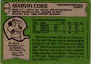 1978 Topps Marvin Cobb