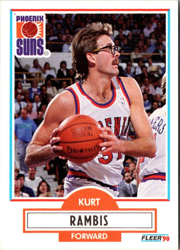 1990 Fleer Kurt Rambis #152