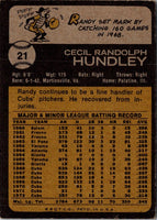 1973 O-Pee-Chee Randy Hundley #21