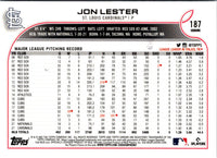 2022 Topps Chrome Jon Lester #187