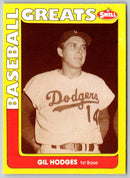 1991 Swell Baseball Greats Gil Hodges