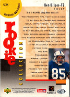 1995 Collector's Choice Update Ken Dilger #U24 Rookie
