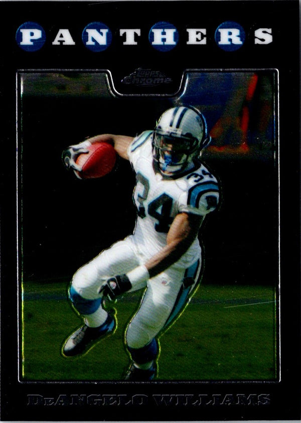 2008 Topps Chrome DeAngelo Williams #TC56