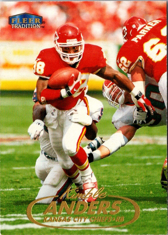 1998 Fleer Tradition Kimble Anders #190