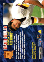1995 Pinnacle Club Collection Heath Shuler #249