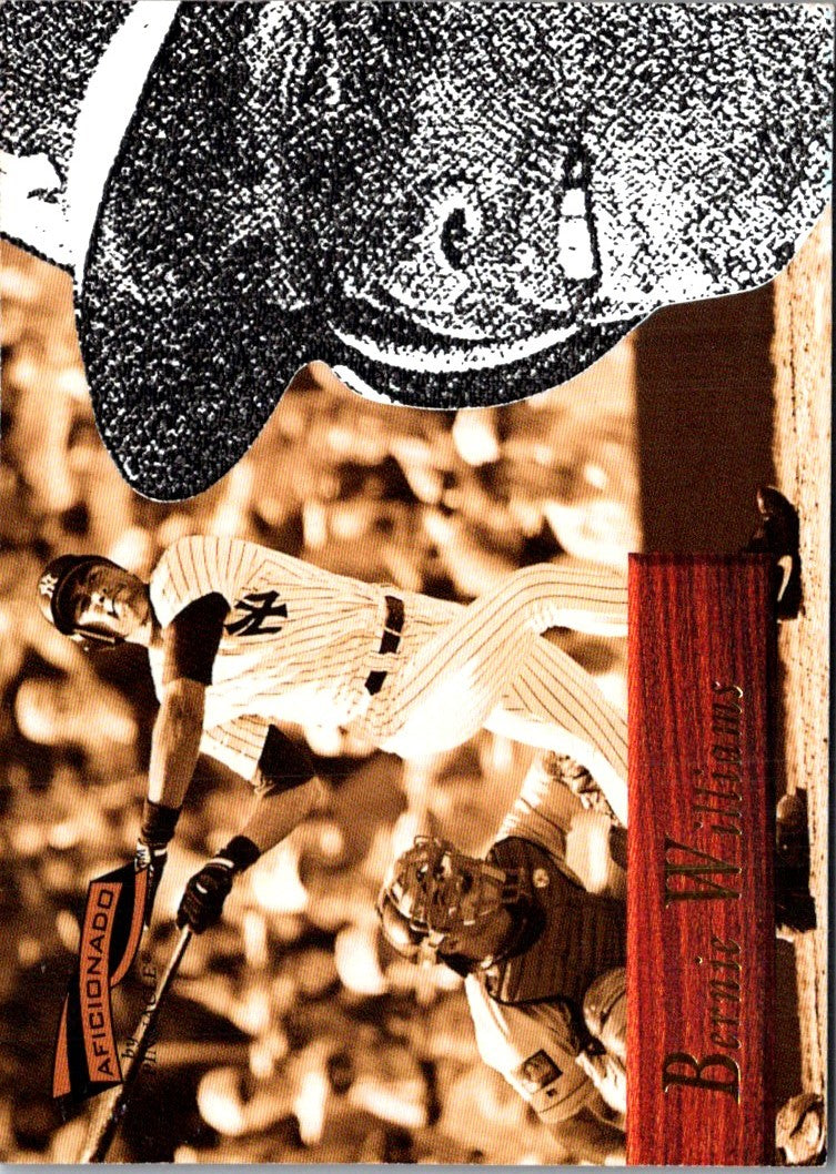 1996 Pinnacle Aficionado Bernie Williams