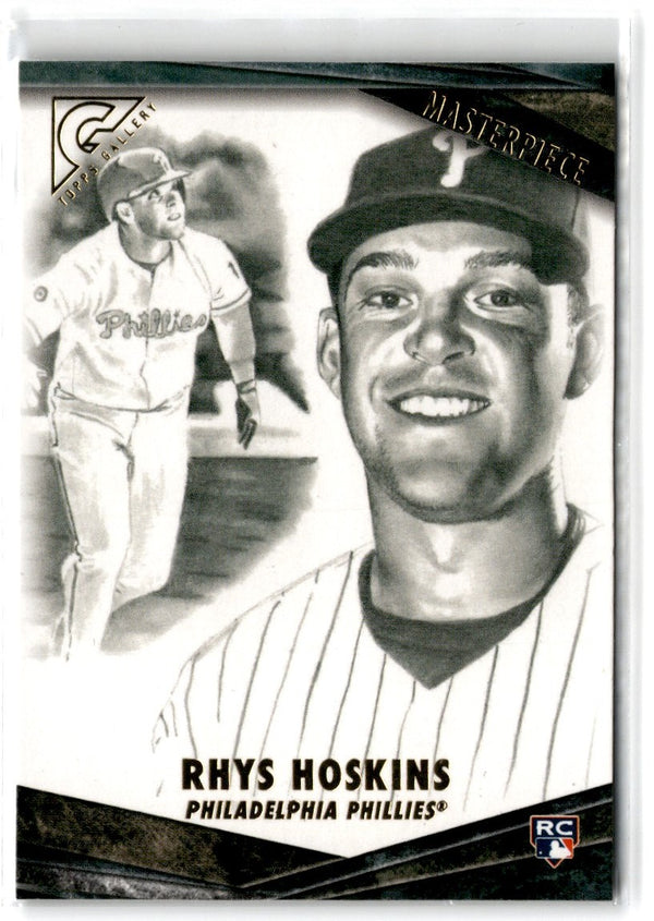 2018 Topps Gallery Masterpiece Rhys Hoskins #M-9