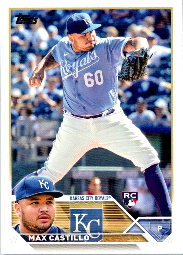 2023 Topps Royal Blue Max Castillo #251