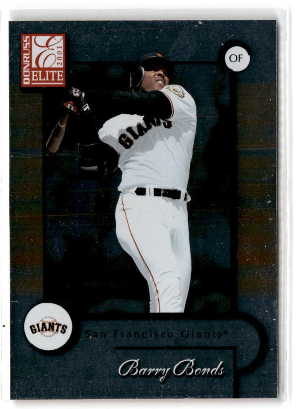 2001 Donruss Elite Barry Bonds #2