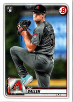 2020 Bowman Zac Gallen #75 Rookie