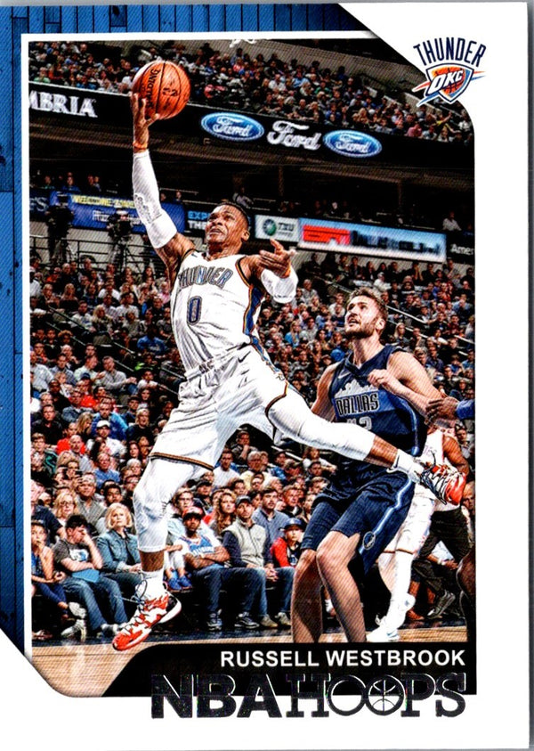 2018 Hoops Russell Westbrook #30