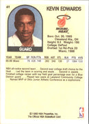 1989 Hoops Kevin Edwards