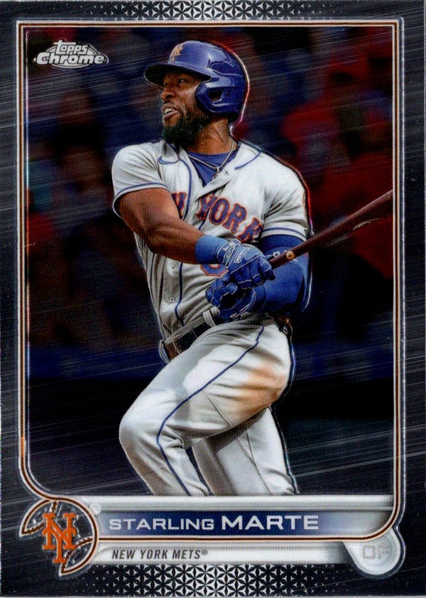 2022 Topps Chrome Update Starling Marte #USC106