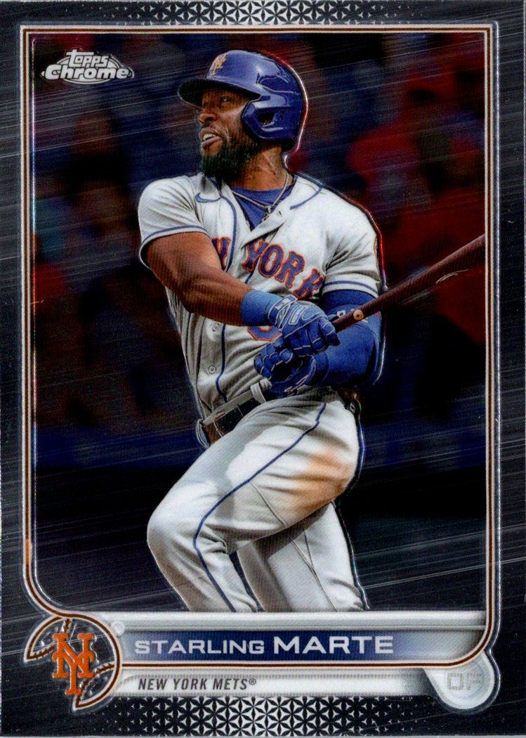 2022 Topps Chrome Update Starling Marte