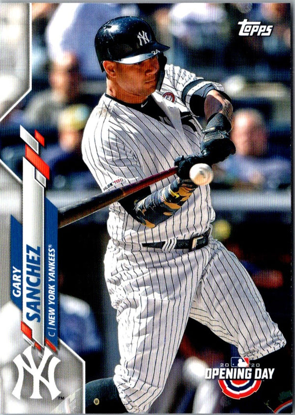 2020 Topps Opening Day Gary Sanchez #59