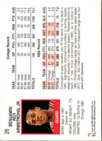 1991 Hoops B.J. Armstrong #26