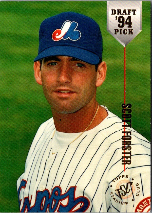 1994 Stadium Club Draft Picks Scott Forster #46