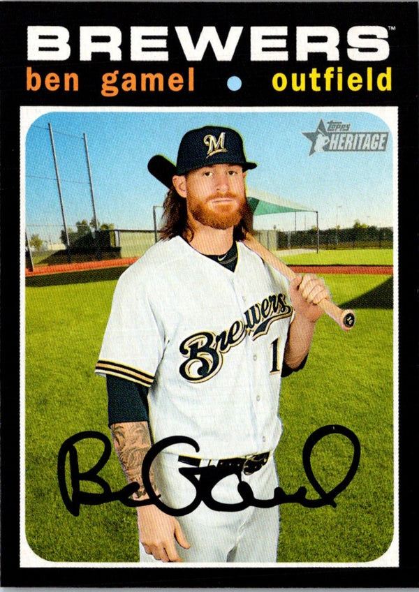 2020 Topps Heritage Ben Gamel #157