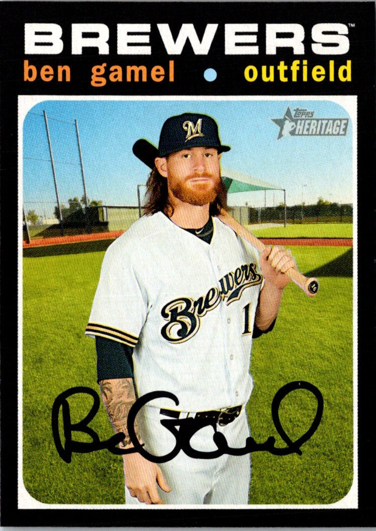 2020 Topps Heritage Ben Gamel