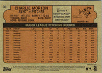 2021 Topps Heritage Red Charlie Morton #361