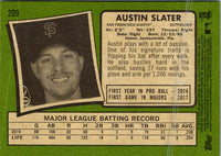 2020 Topps Heritage Austin Slater #209