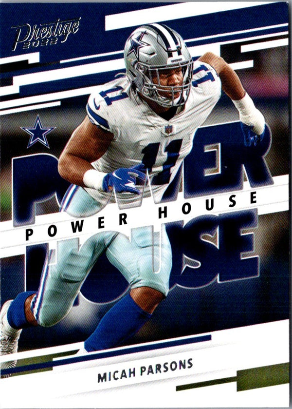 2022 Panini Prestige Power House Micah Parsons #PH-21