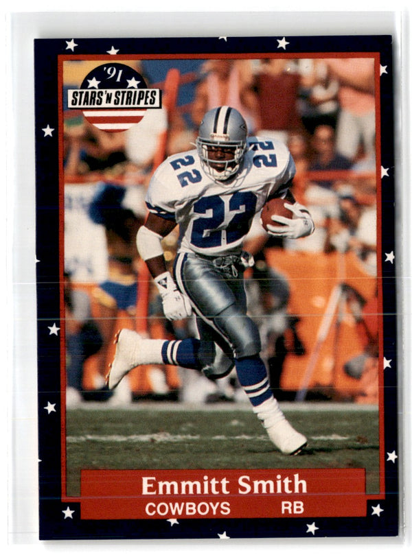 1991 Fleer Stars and Stripes Emmitt Smith #70