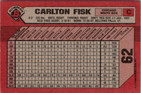 1989 Bowman Carlton Fisk #62