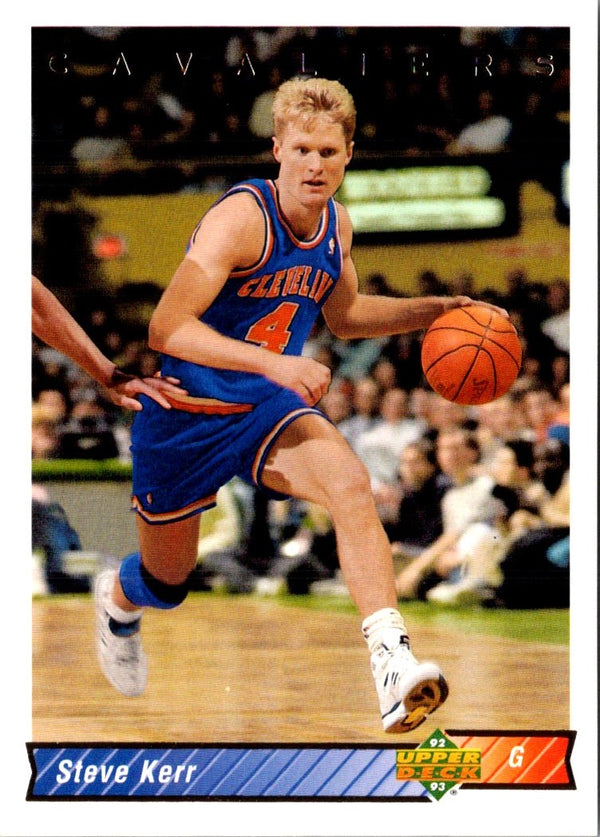 1992 Upper Deck Steve Kerr #304