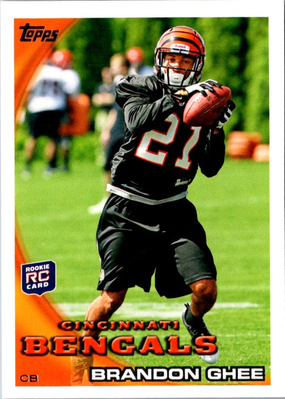 2010 Topps Brandon Ghee #85 Rookie