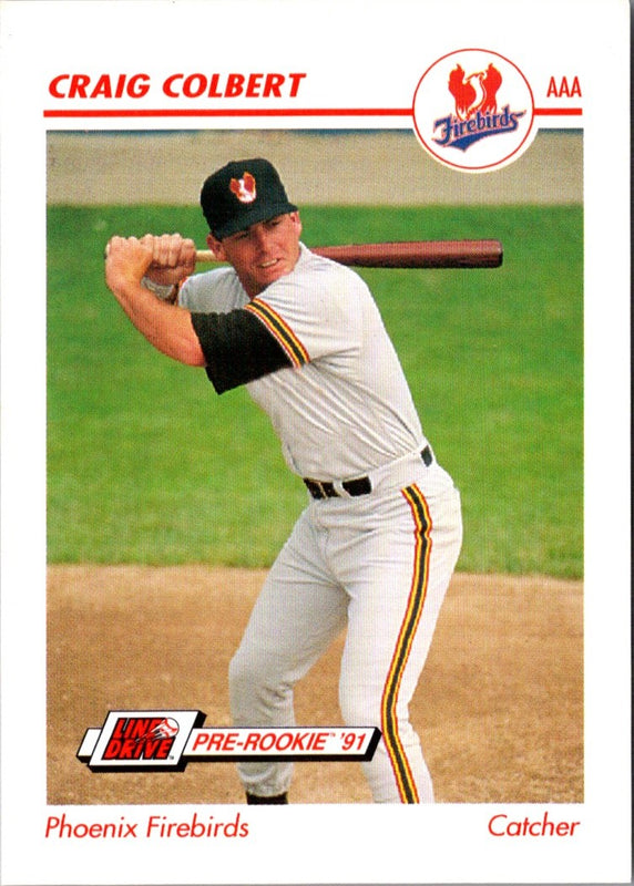 1991 Line Drive AAA Craig Colbert #380