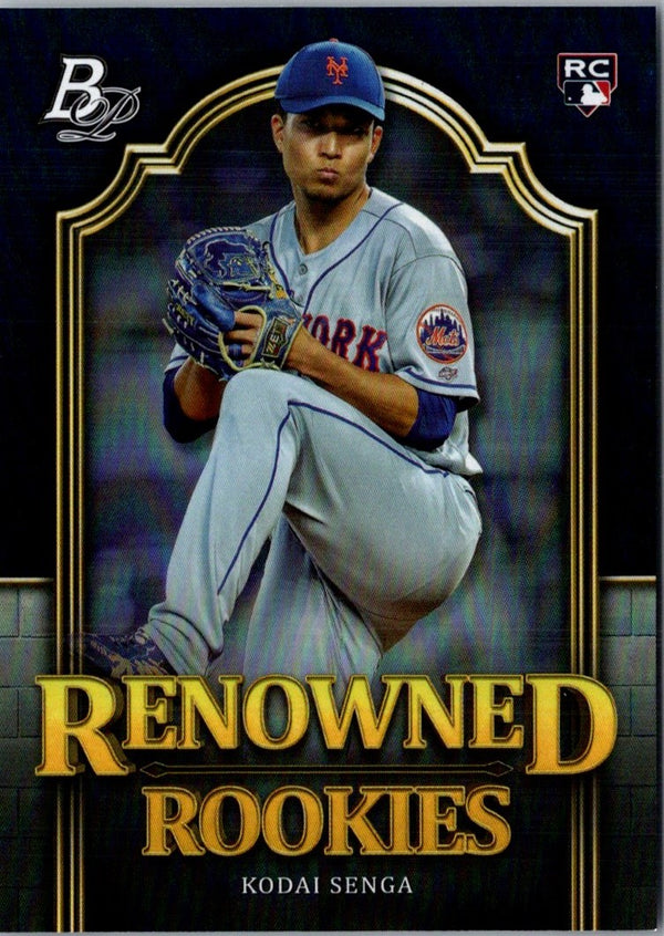 2023 Bowman Platinum Renowned Rookies Kodai Senga #RR-18