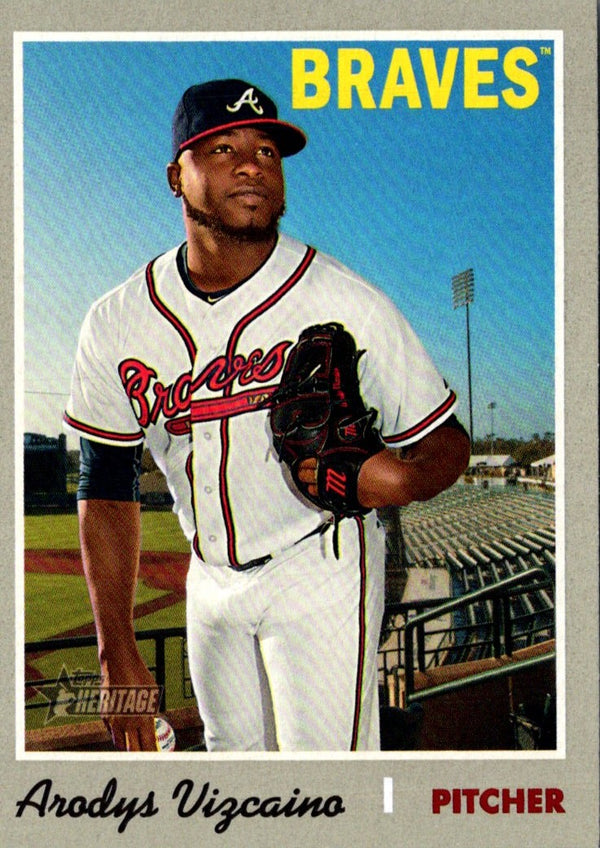 2019 Topps Heritage Arodys Vizcaino #321