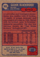 1985 Topps Glenn Blackwood